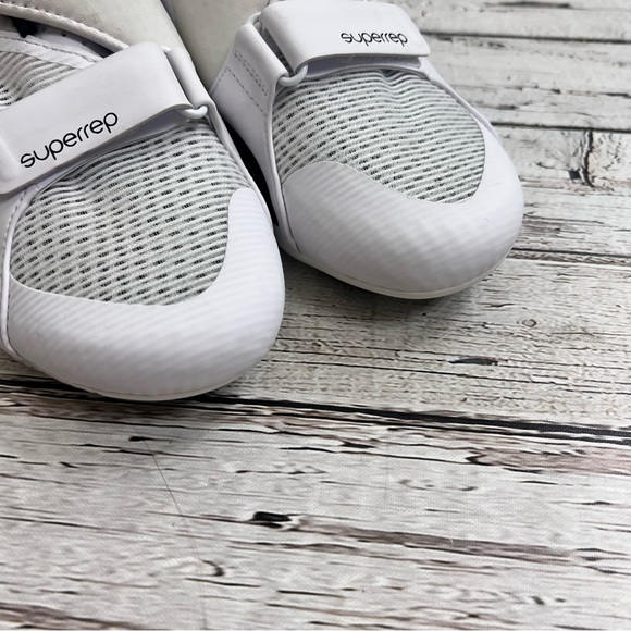 Nike SuperRep Indoor Cycling Spinning Shoes White Black Size 7 - Picture 16 of 16